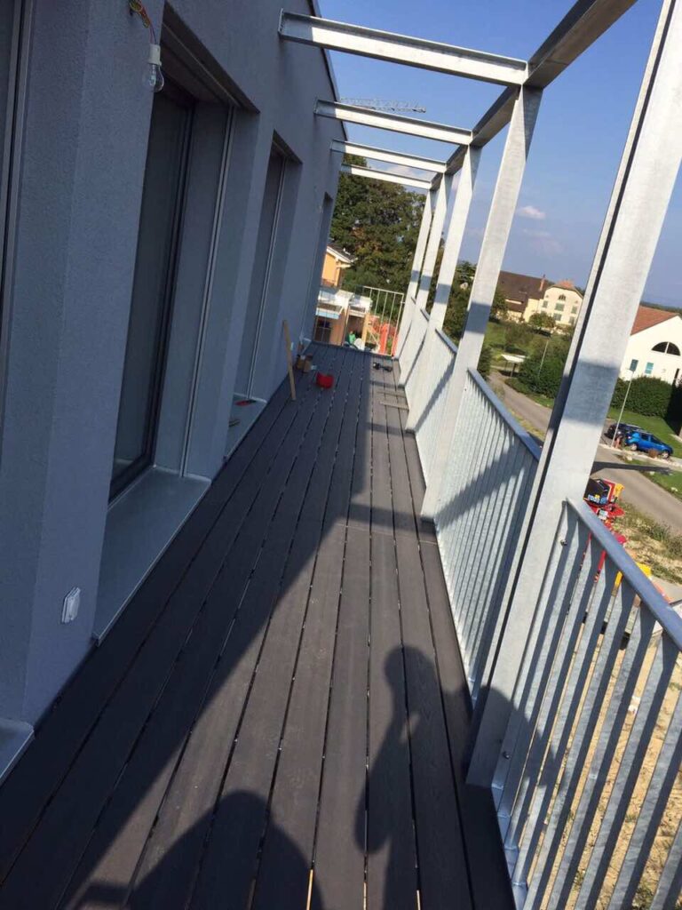 Garde-corps en acier zingué à chaud Toqani SA