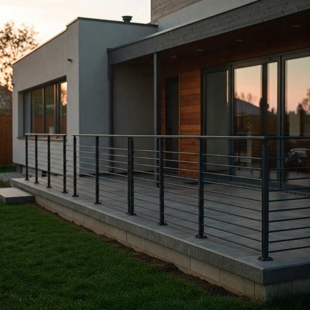 Les fonctions essentielles des balustrades et garde-corps en métal